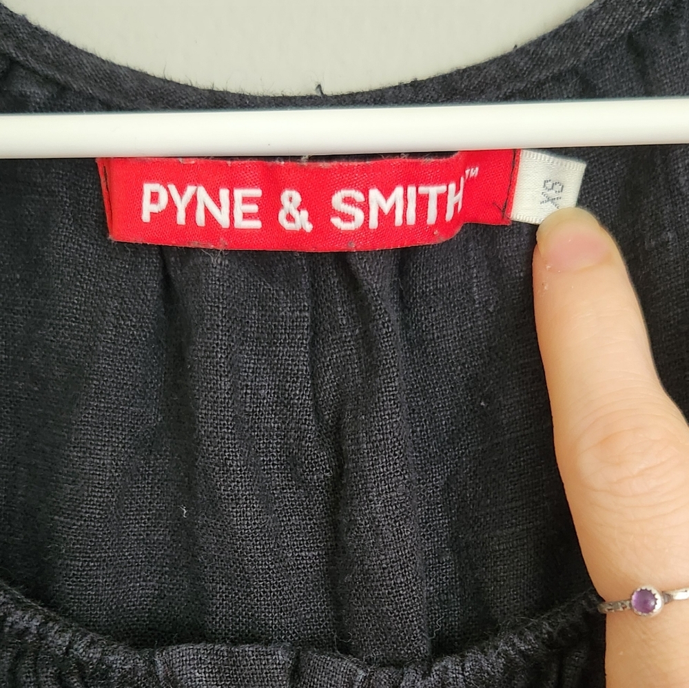 Pyne & Smith Black Midi Dress